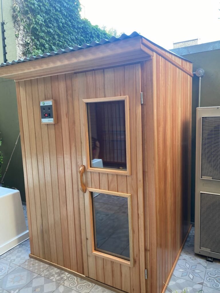 sauna a medida interior