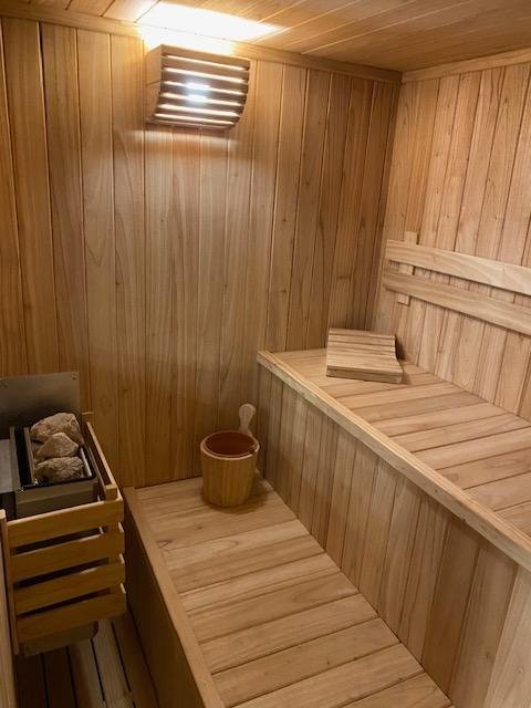 Cabina de sauna interior