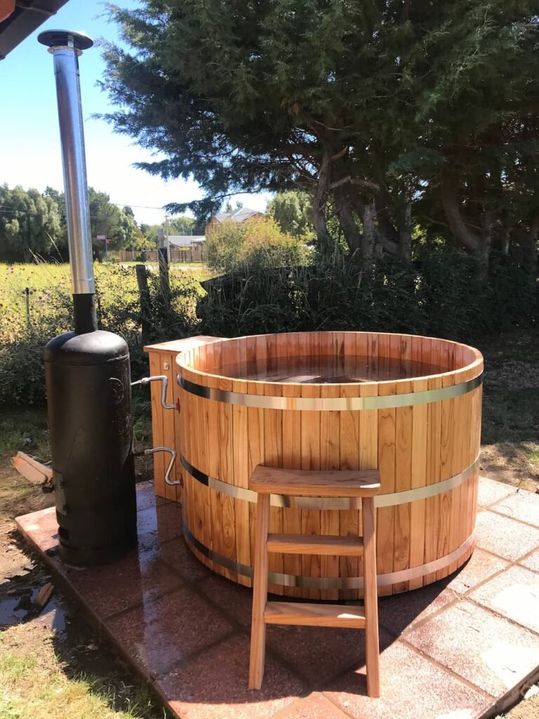 ofuro a leña externo